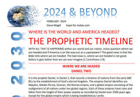 Toward 2030: Where is the World and America Headed?